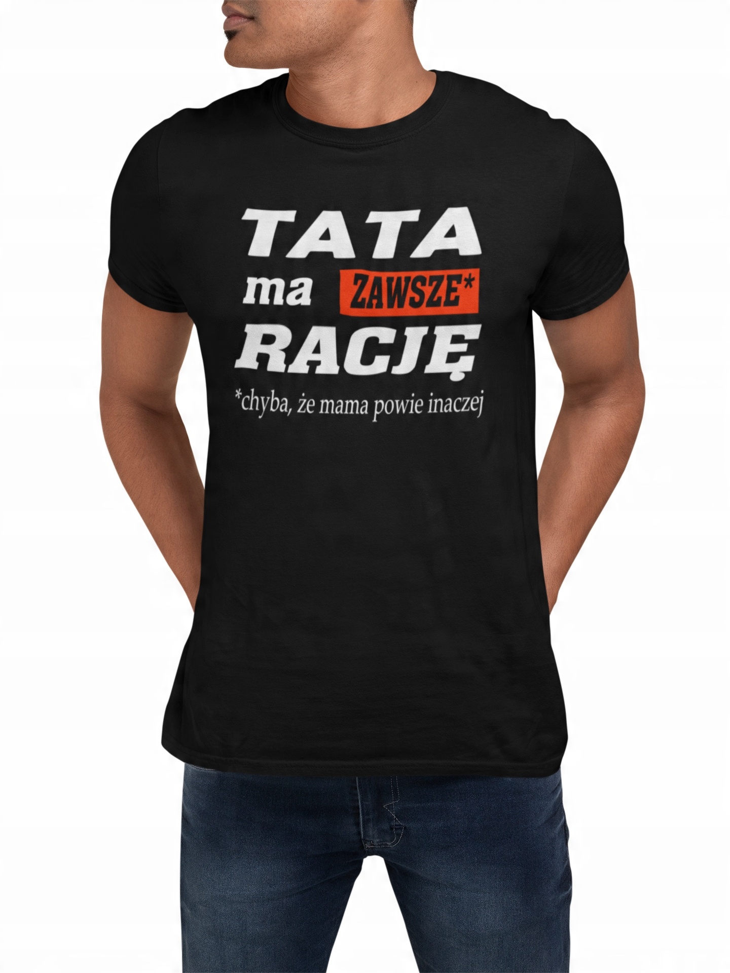 

Koszulka T-shirt- dla taty- dzień taty-prezent- M