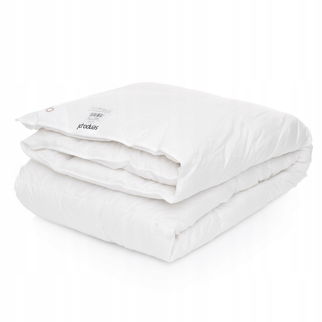 Péřová Přikrývka Senpo Nuta 160x200 cm Celoroční sibiřský prach s hedvábím