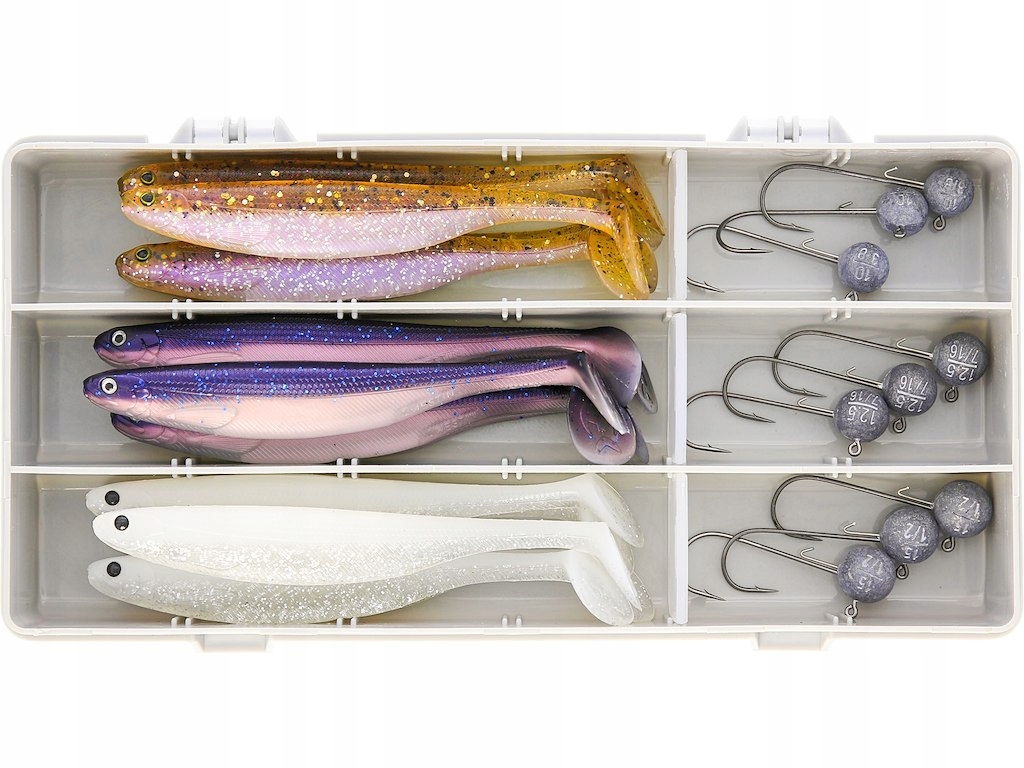 Sada návnad Westin Seabass Box Jigging 25 ks