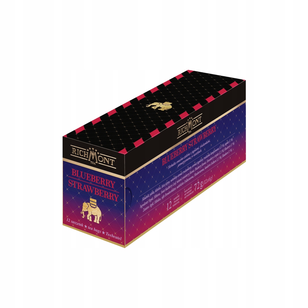 Richmont Blueberry Strawberry 12 sáčků
