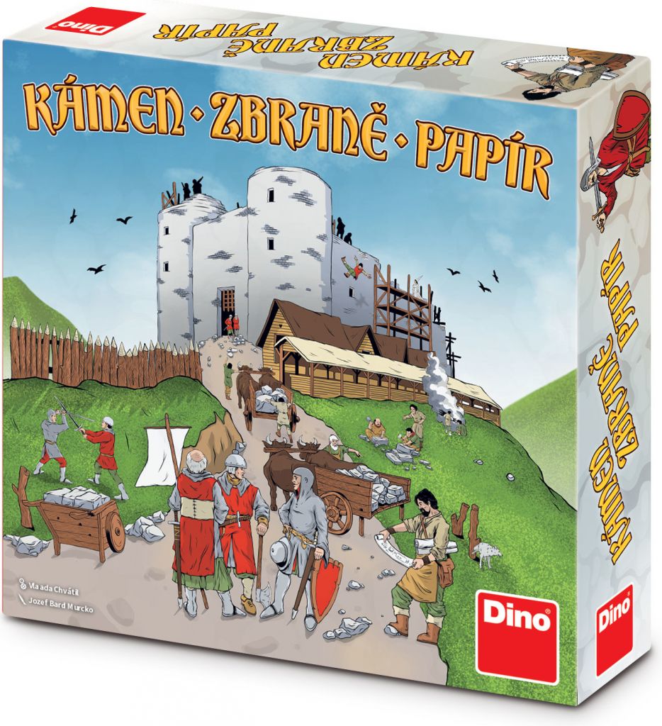 Dino Kámen, zbraně, papír II