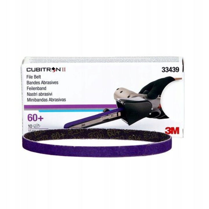 3M 33439 Pas ścierny 10x330mm CubitronII 10x330 P60