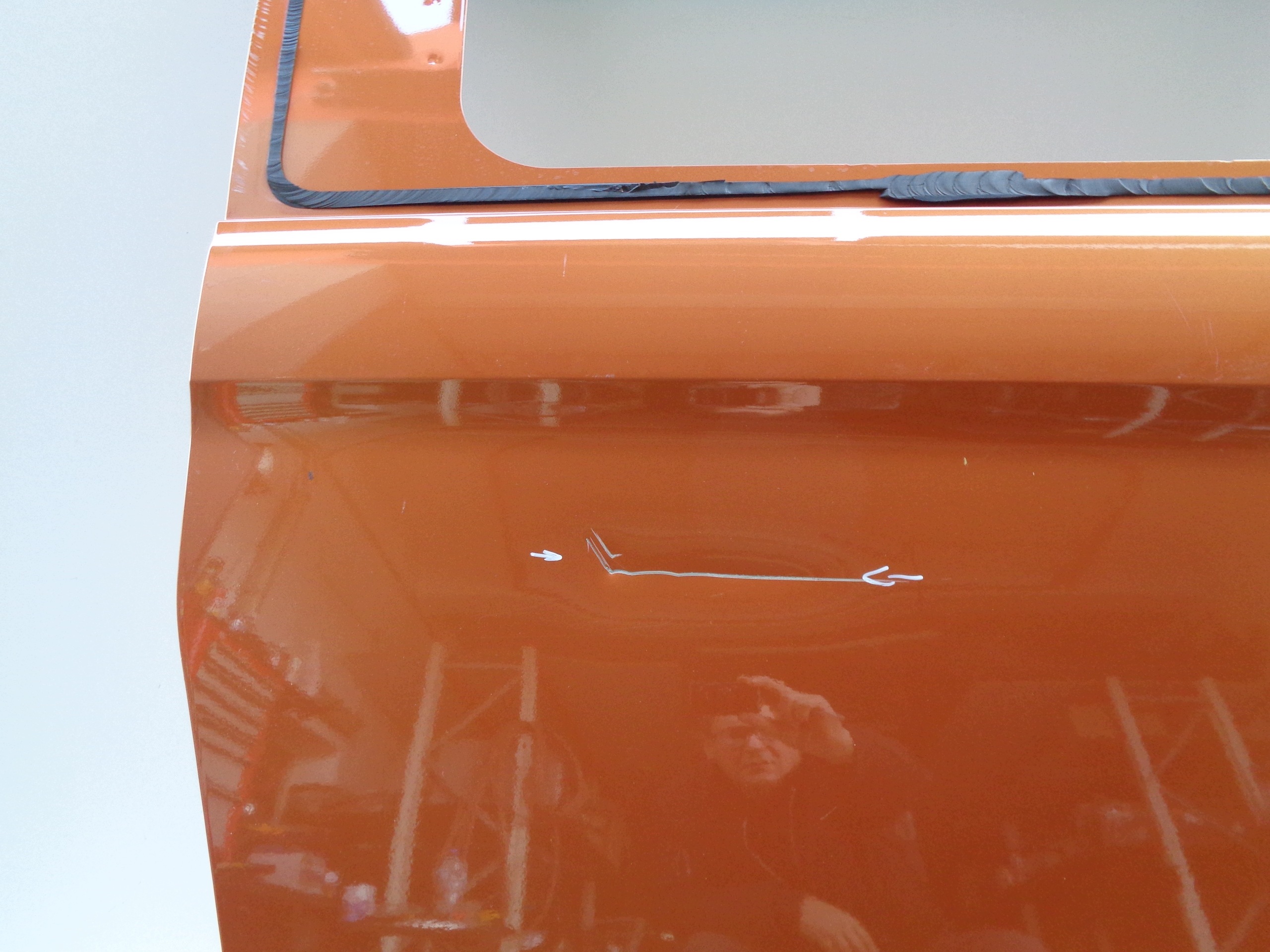 tür rechts hinten schiebe FORD TRANSIT CUSTOM 18- LIFT NR 53895