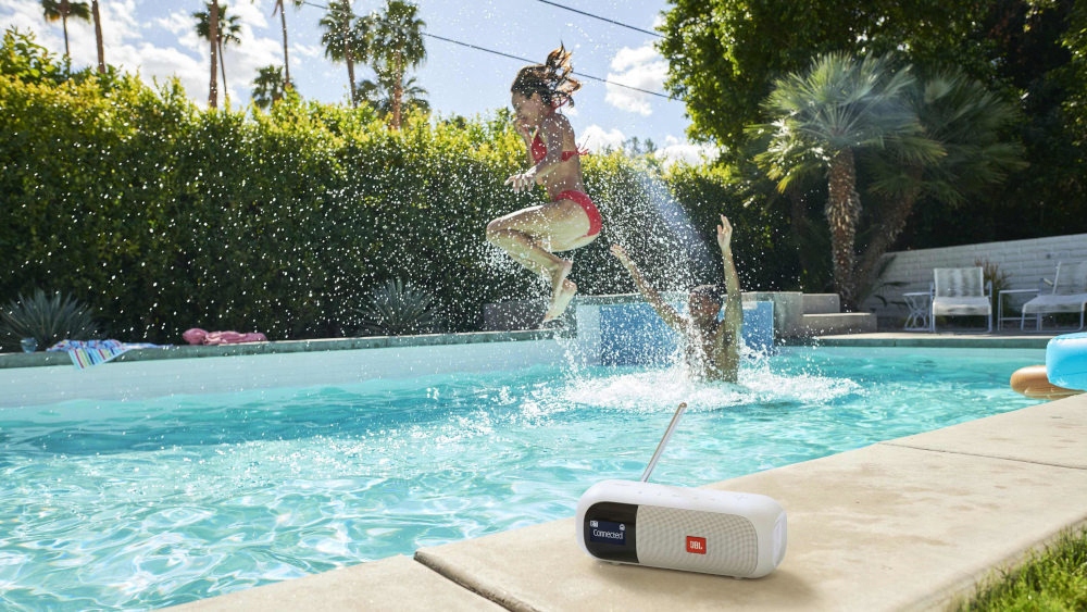 RADIO JBL Tuner 2 DAB+/FM BLUETOOTH IPX7 Białe EAN (GTIN) 6925281971723