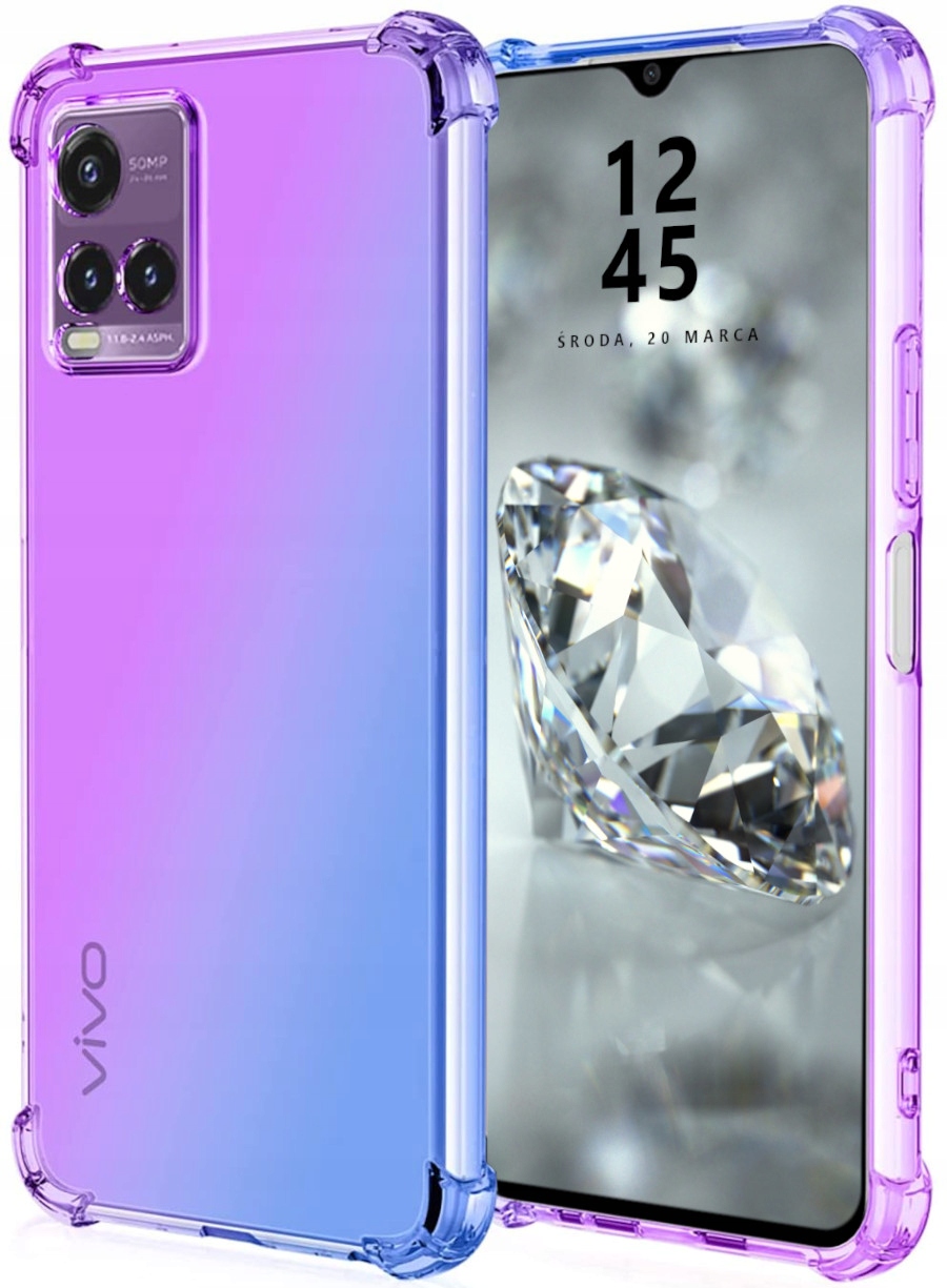 

Etui Do Vivo Y21S Y33S Aurora Shock Color Case