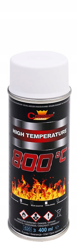 

Spray Farba Żaroodporna 400ml RAL9003 Biała