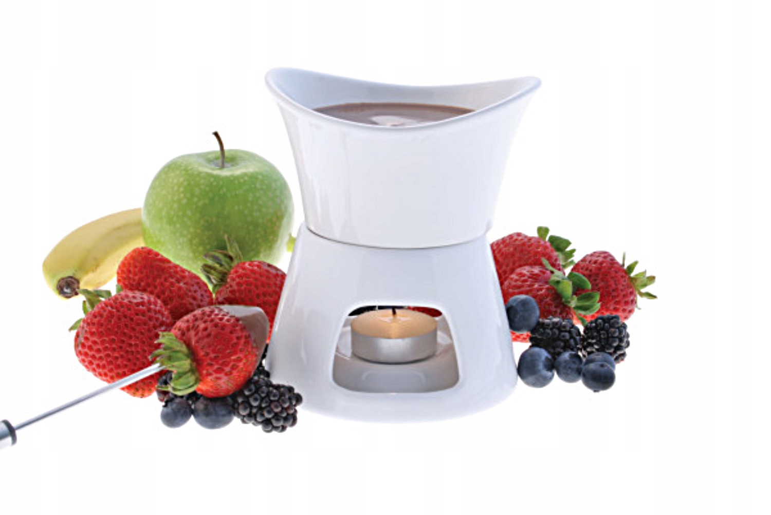 Fondue SwissMar Glow porcelánové čokoládové