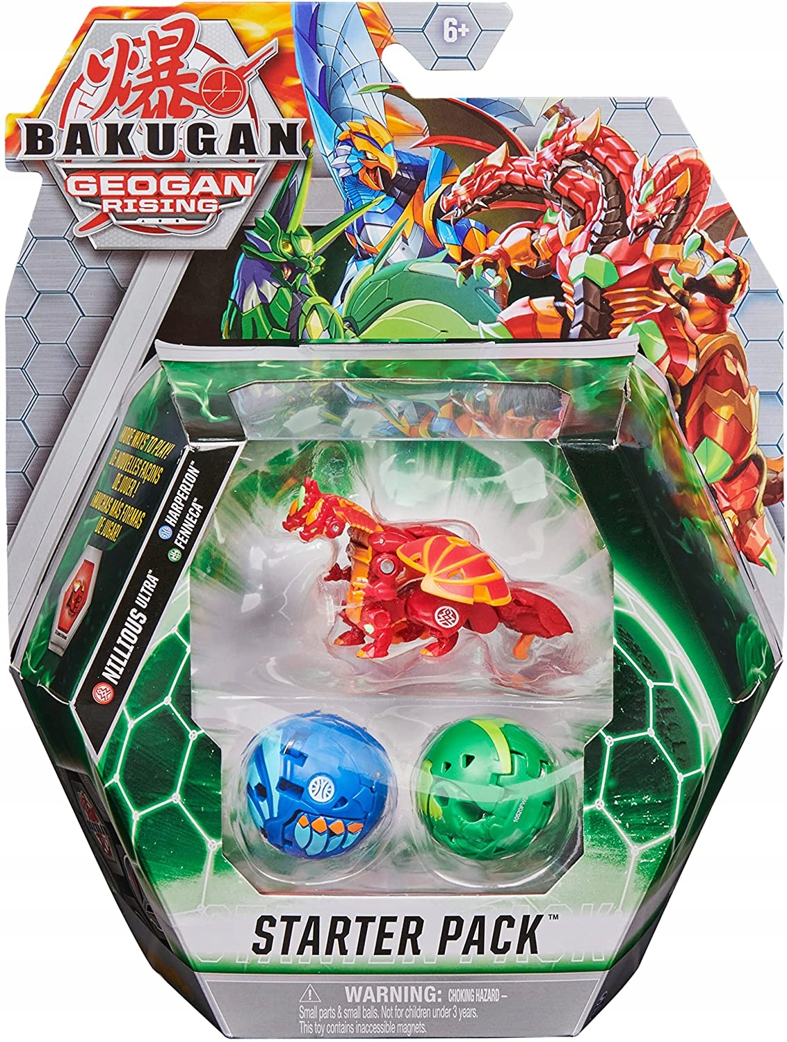 

Bakugan Starter Pack Nillious Fenneca Harperion