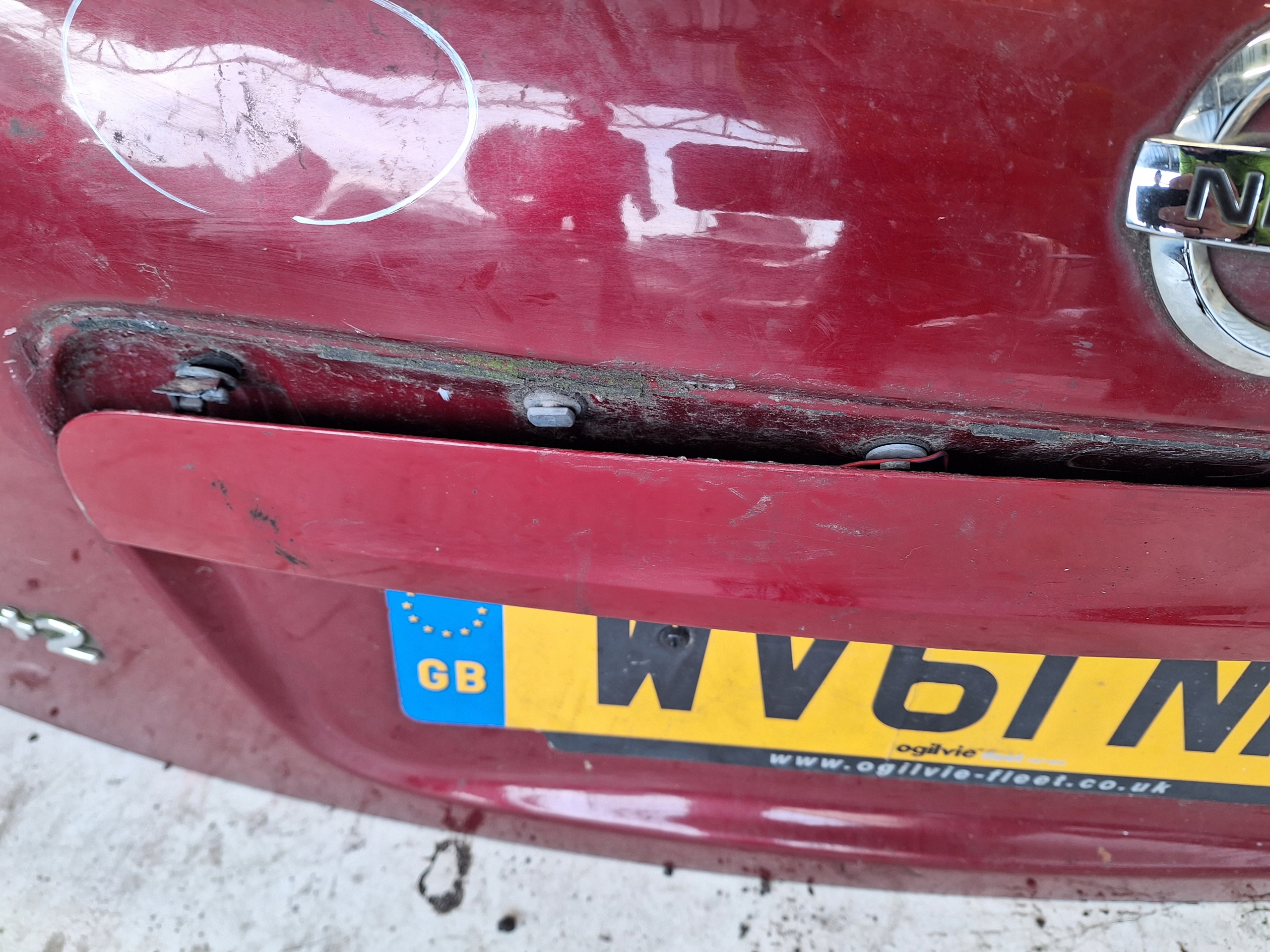 NISSAN QASHQAI +2 plus J10 07-13 boot door