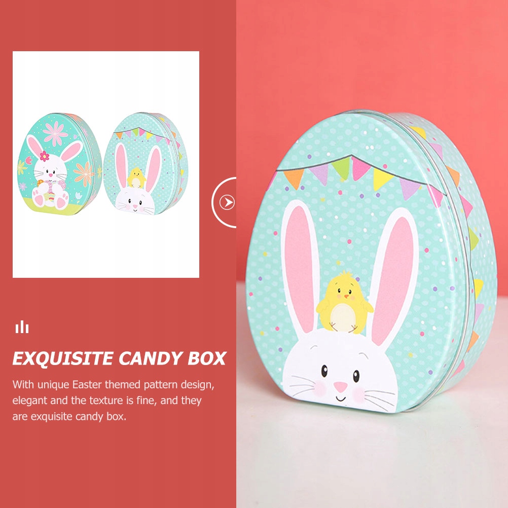 4 SZSKI WIELKANOCNE PUDEŁKO NA PUDEŁKO CUKIERKI Marka bez marki