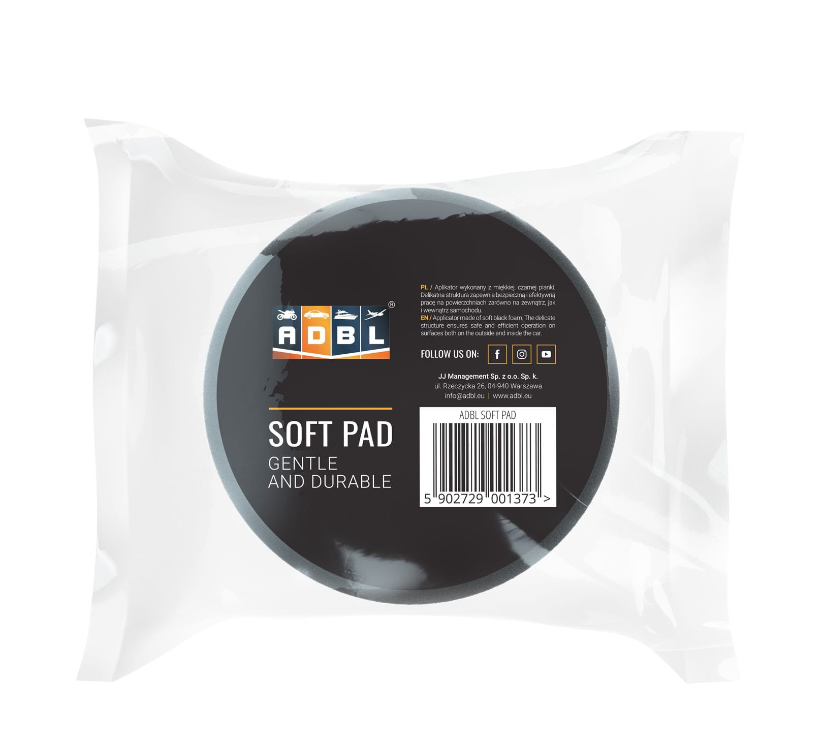 

Adbl Soft Interior Pad Aplikator do Dressingu