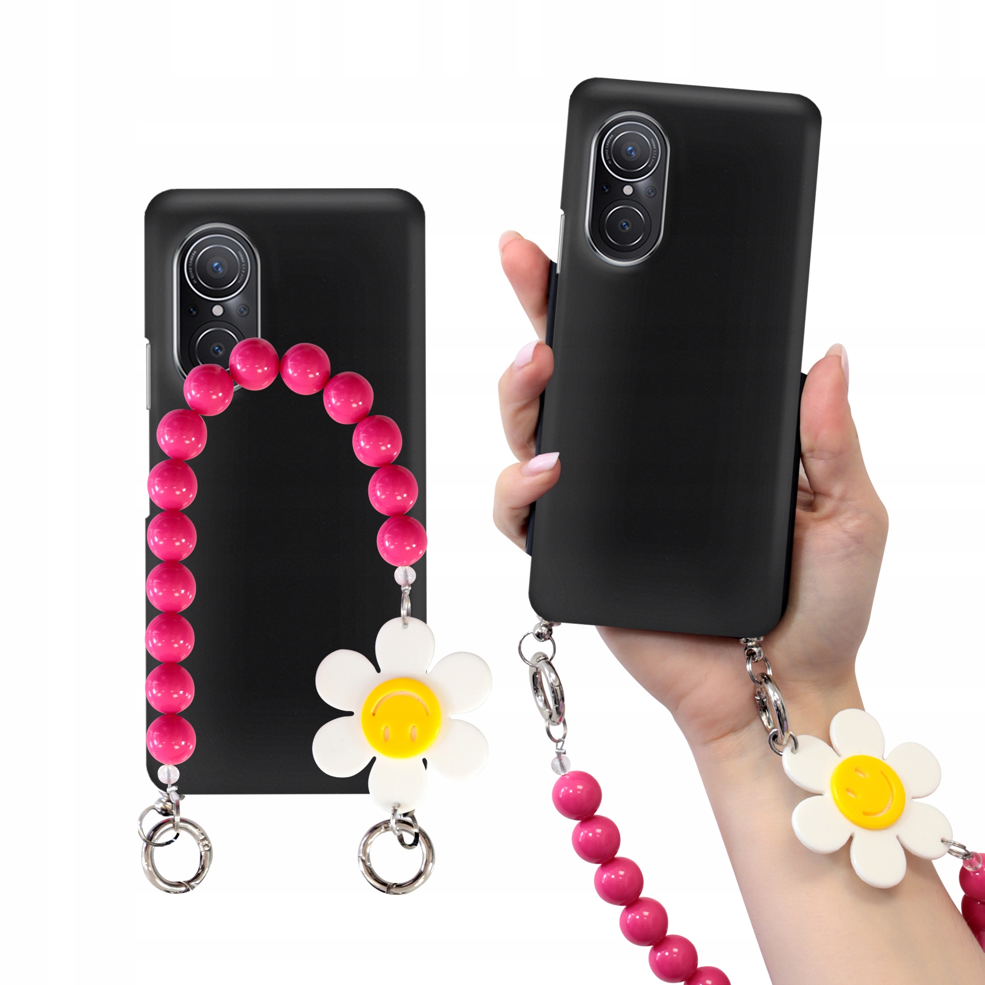 Etui Matowe Do Huawei Nova 9 Se Stokrotka Uchwyt