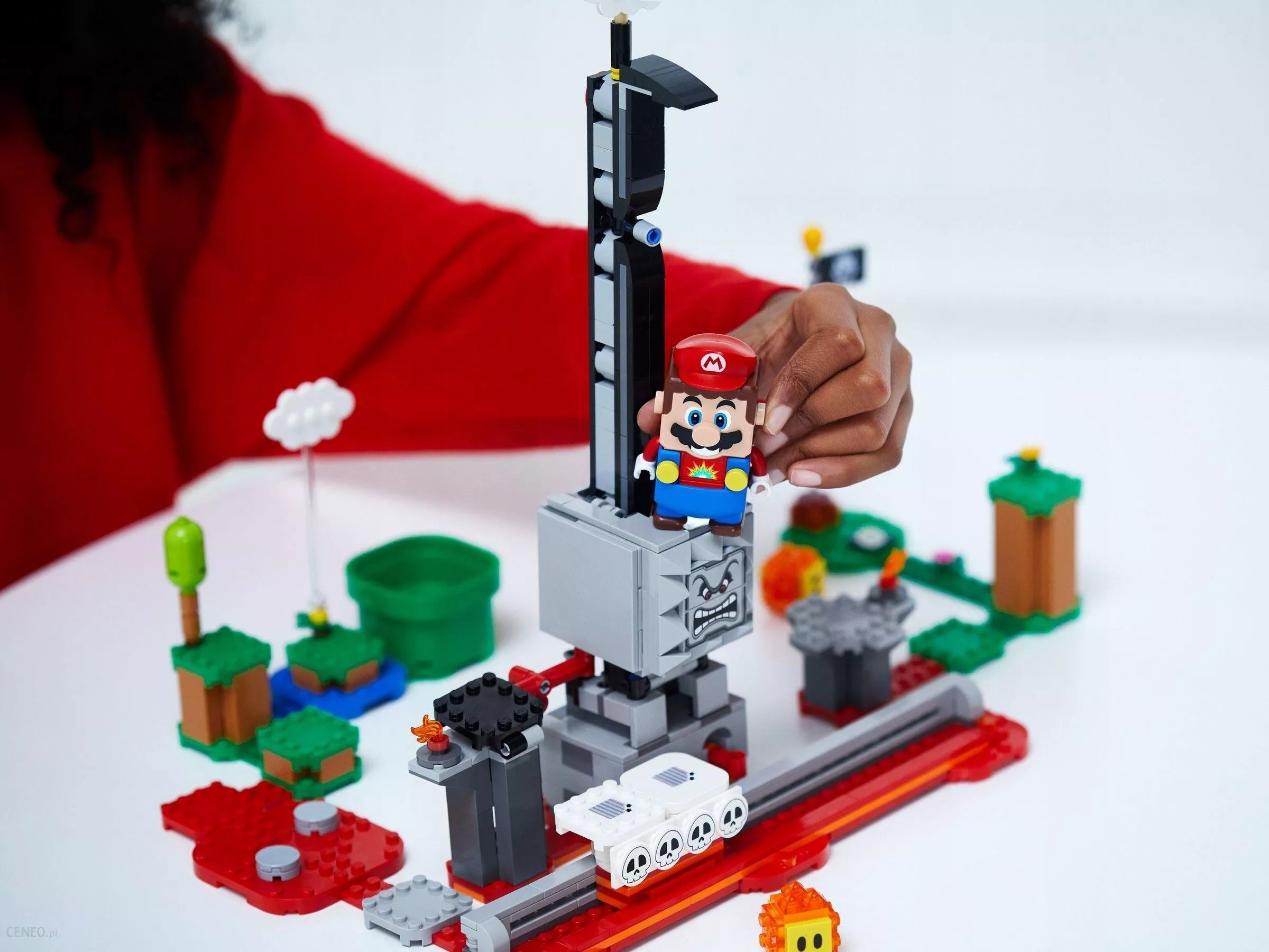 LEGO 71376 Super Mario Spadający Thwomp NOWY Wiek dziecka 8 lat +