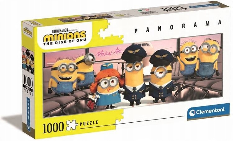 

Clementoni Puzzle 1000 El Panorama Minionki 39566