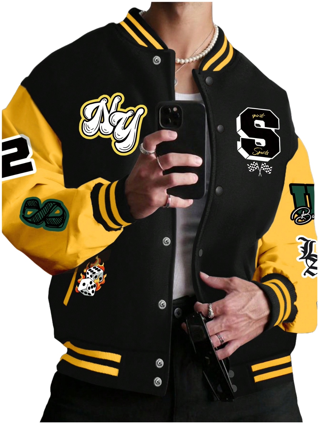 ELEGANCKA KURTKA MESKA BLUZA BEJSBOLÓWKA JESIENNA BOMBERKA WIOSENNA