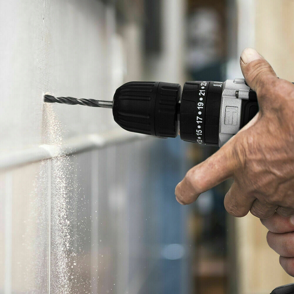 PRZENOŚNA WIERTARKO-WKRĘTARKA AKUMULATOROWA 48V Z DIODĄ LED I 2x AKU Kod producenta TL2005EU NARZĘDZIOWA