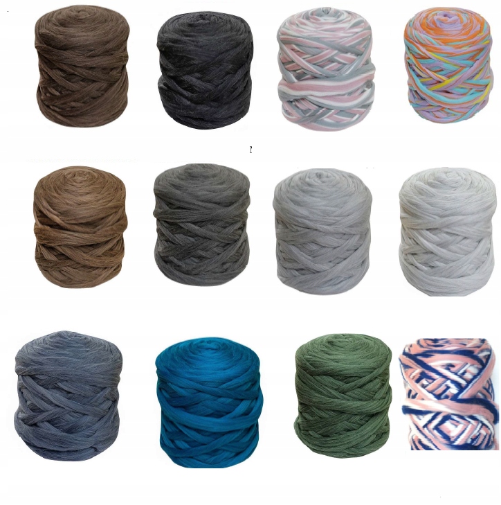 Česací vlna Sada Melanž 12 barev 50g