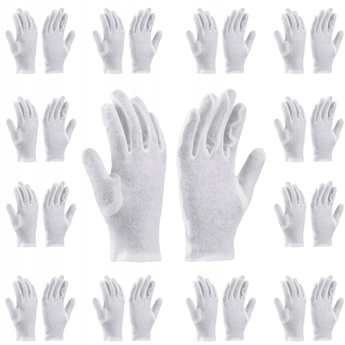 

12 x Rękawiczki Bawełniane Kosmetyczne Kevin 9