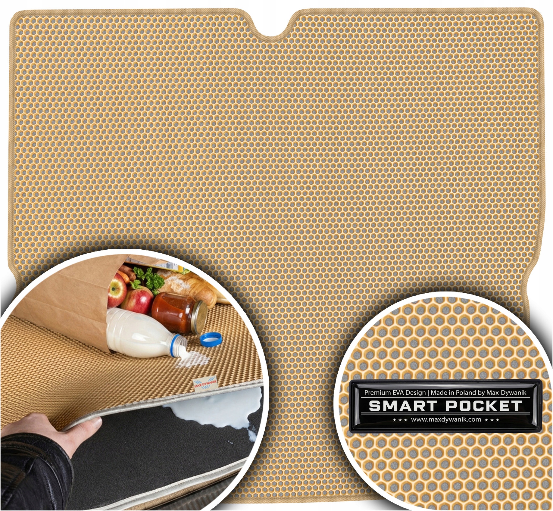 Opel Zafira A Minivan 1999-2005 Vložka do kufru Eva Smart Pocket Béžová