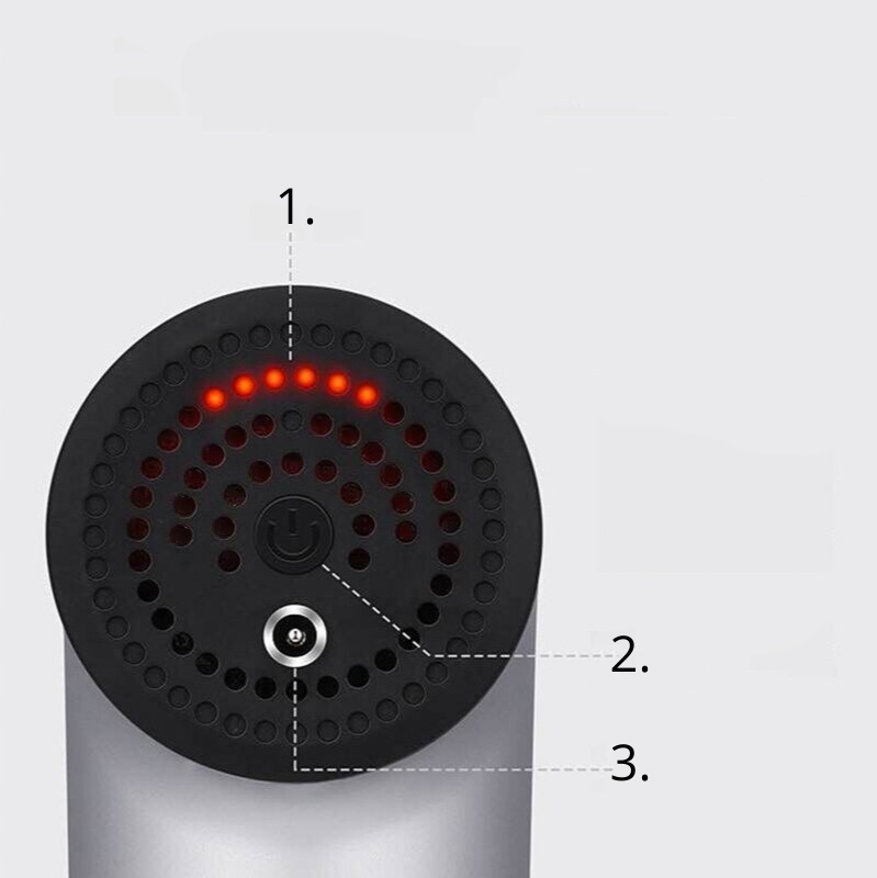 МАССАЖНЫЙ ПИСТОЛЕТ ДЛЯ ТЕЛА СИЛЬНЫЙ МАССАЖНЫЙ ПИСТОЛЕТ Модель ШЕИ ТРЕНИРОВКА МЫШЦ СПИНЫ ШЕИ НОГИ