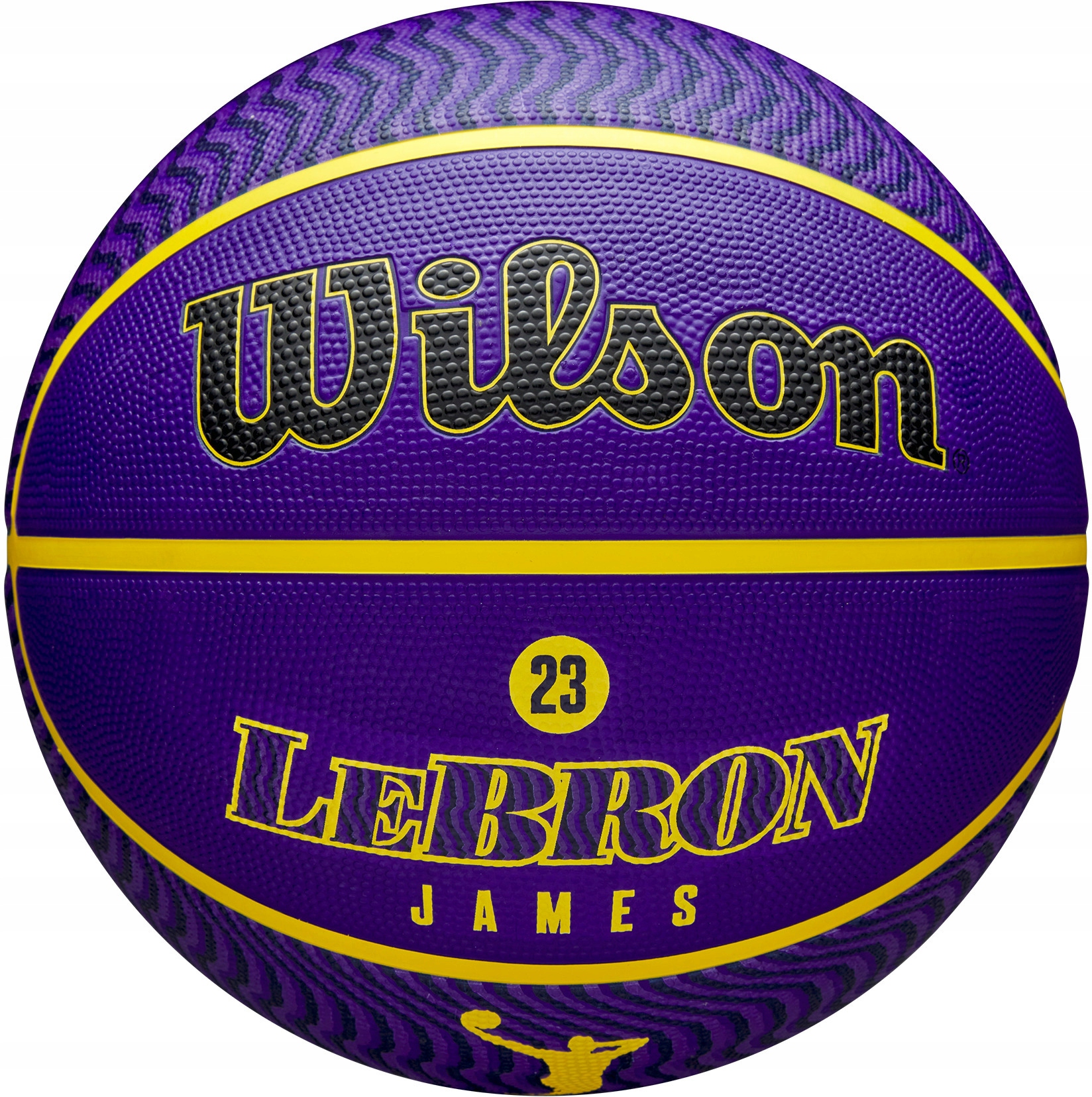 Wilson Nba Lebron James #23 Los Angeles Lakers Piłka Do Koszykówki 7