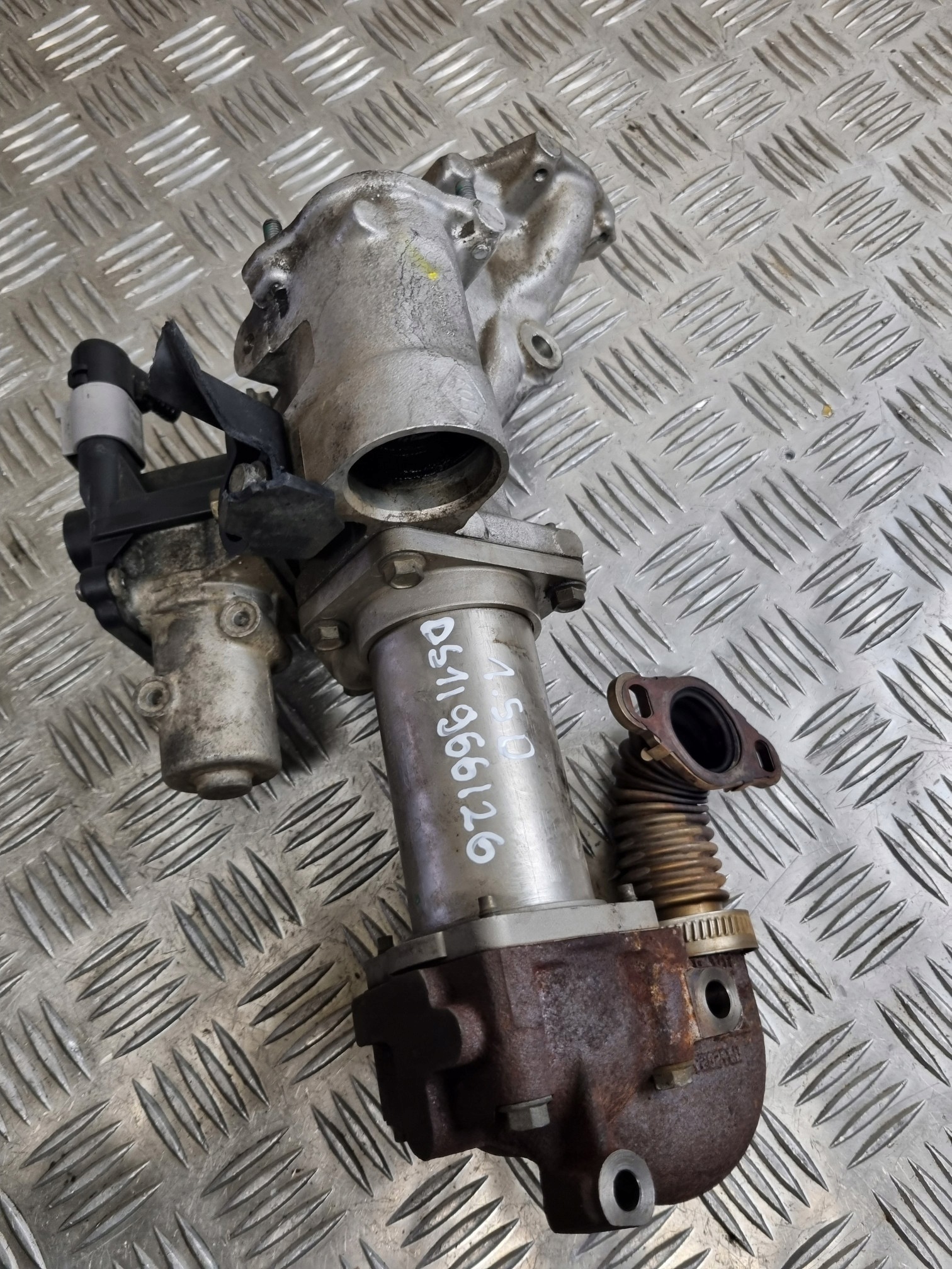 RENAULT CLIO III 3 1.5 DCI sensor kühler EGR