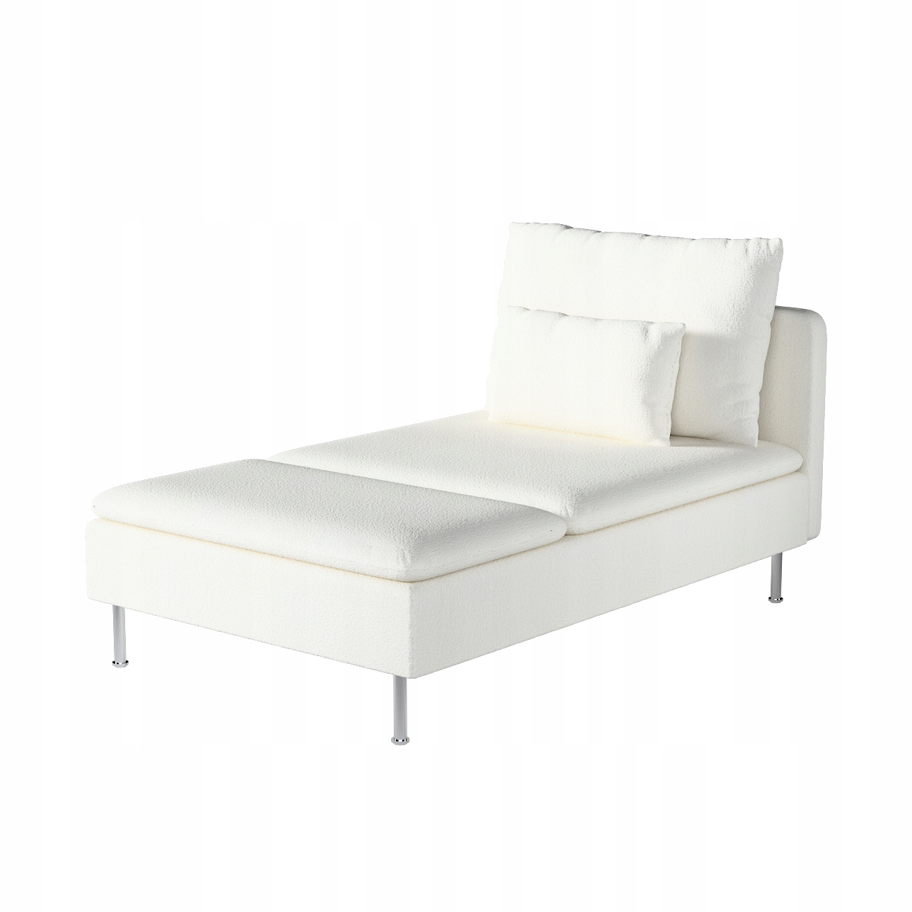 Dekoria potah na lenoška Söderhamn Ikea bílý