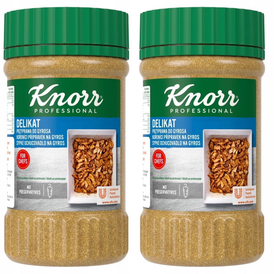 Knorr Professional Delikat Przyprawa do gyrosa 2x500g