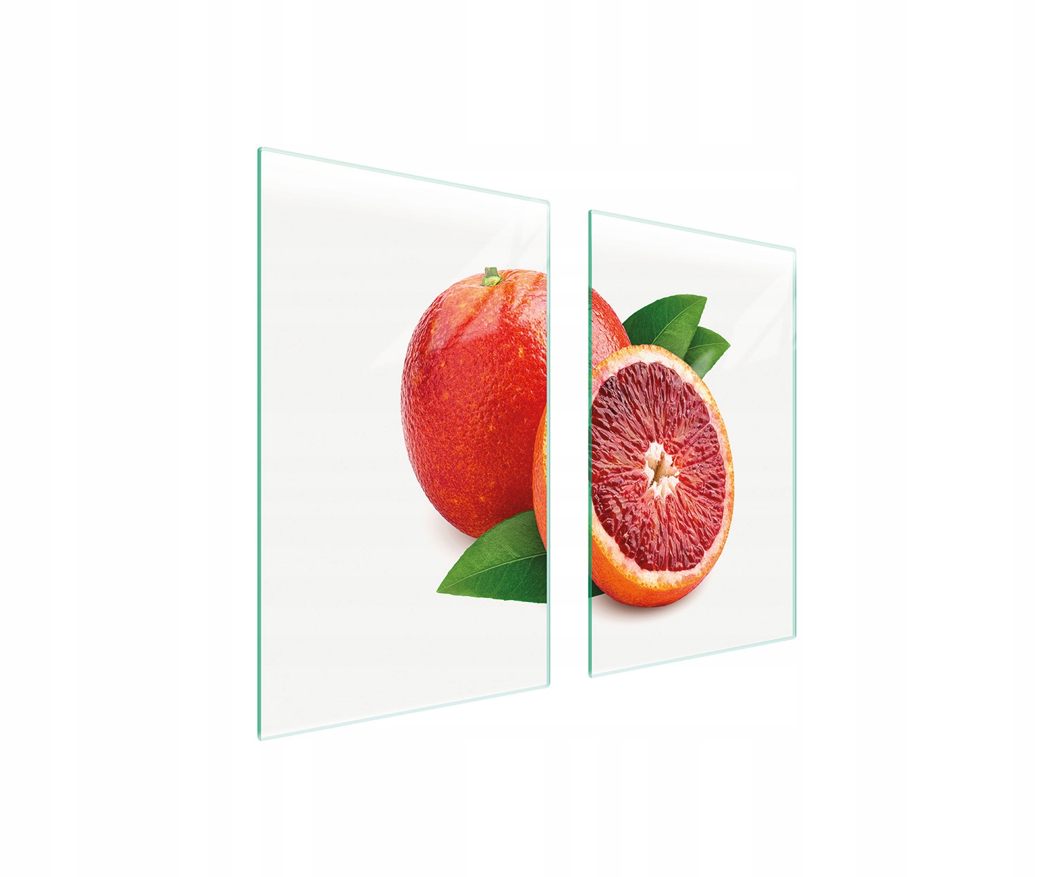 Skleněná Ochranná Deska Na Sporák 75x52 Grapefruit Tvrzené Sklo
