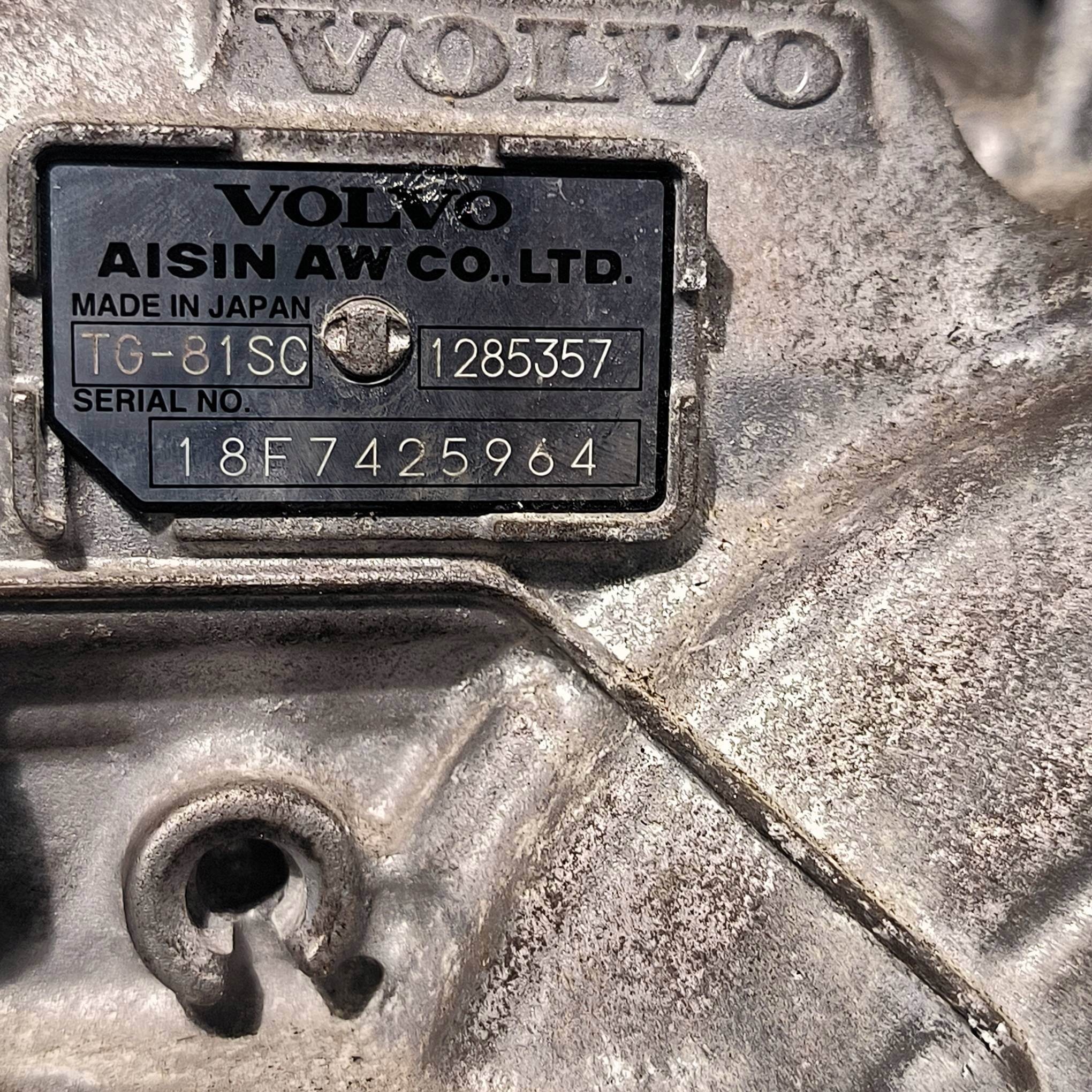 Getriebe TG-81SC VOLVO V60 II