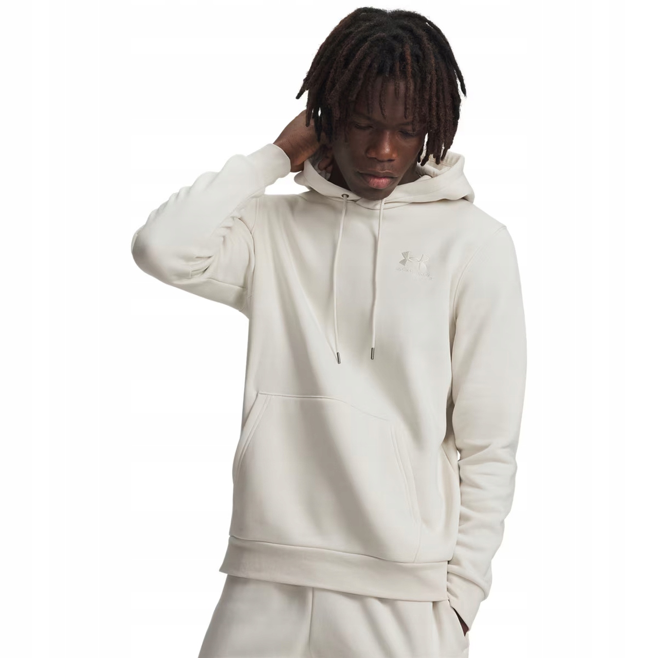 Under Armour Pánská Mikina Icon Fleece Summit White L