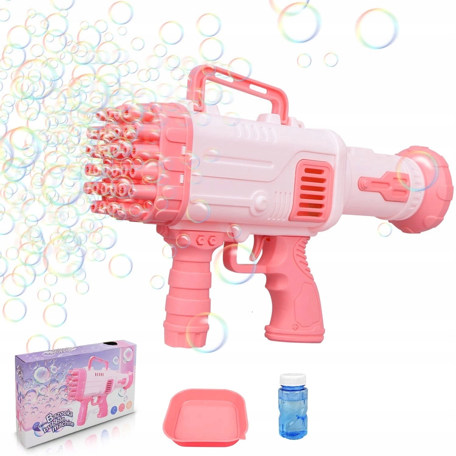 

Pistolet Maszyna do Baniek Mydlanych Bazooka XXL