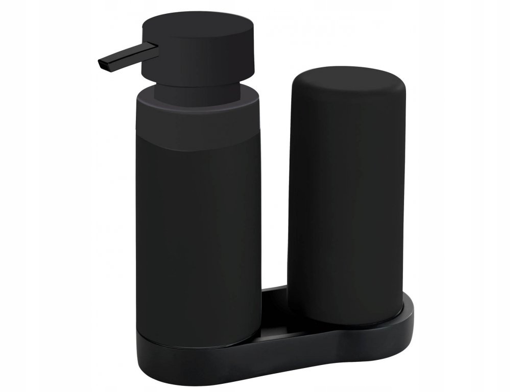 Dávkovač saponátu Easy Squeez-e s organizérem na mýdlo, Wenko