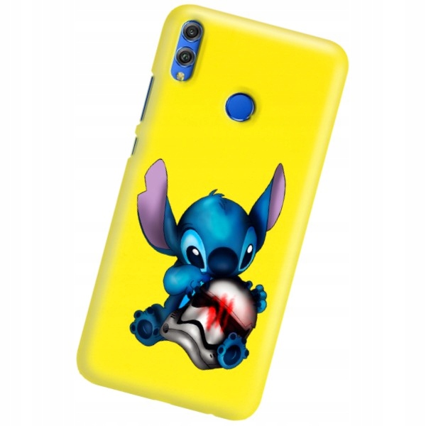 

Etui Mat Żółte do Huawei Honor 8X Lilo Stich