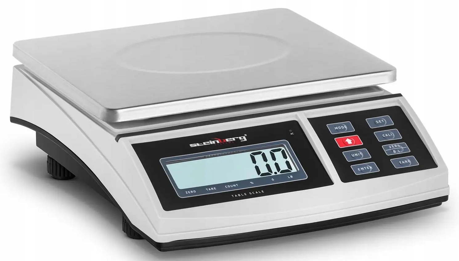Waga sklepowa 15 kg / 0,5 g 27x21 cm Steinberg Systems SBS-TW-15C 10030492