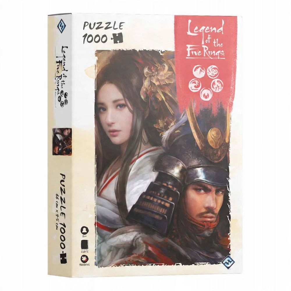 

Legenda pięciu kręgów puzzle 1000 elementów