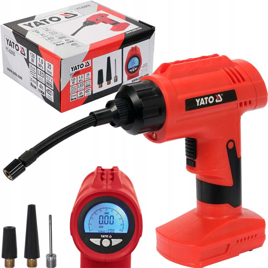 

Kompresor Akumulatorowy Pistolet Z Lampą Led 120W
