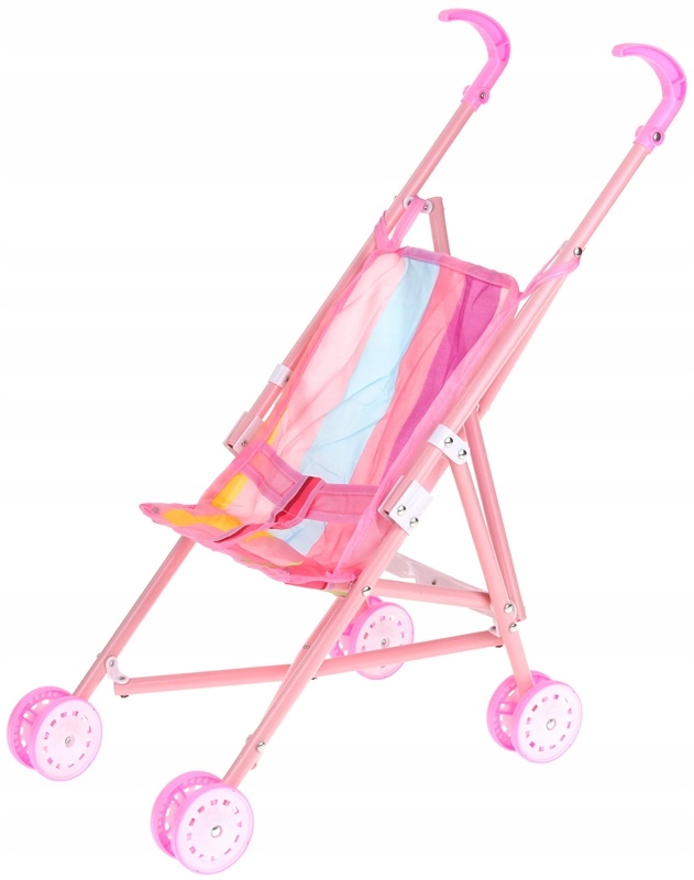 WÓZEK SPACEROWY METALOWY DLA LALEK Marka Nobo Kids