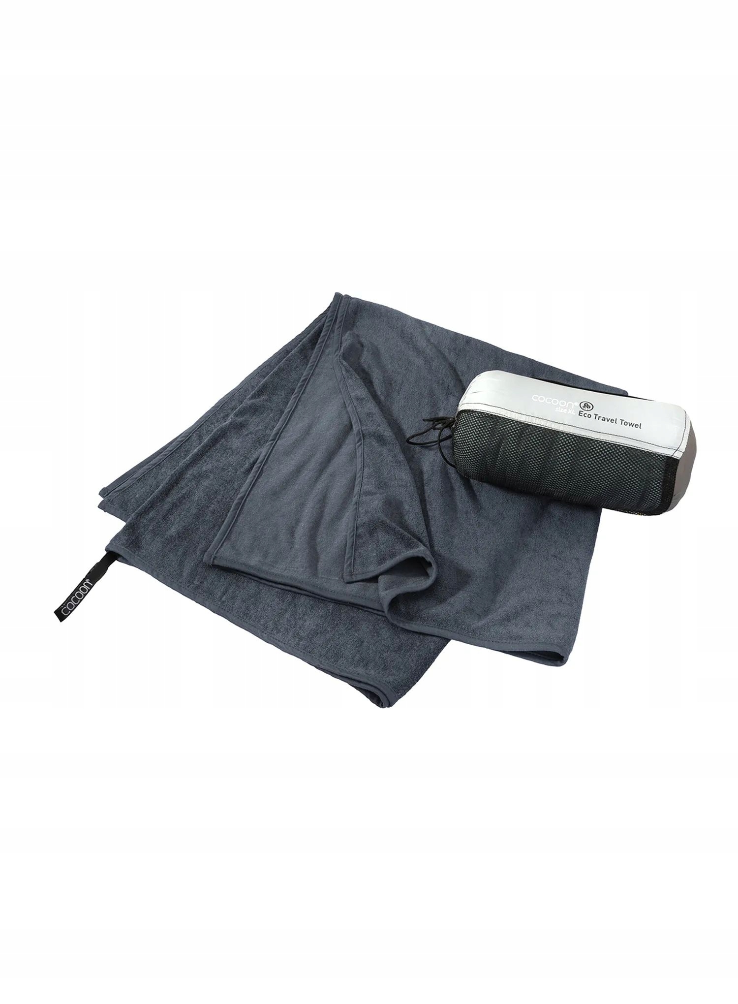 Ręcznik plażowy Cocoon Eco Travel Towel Lyocell XL deep ocean