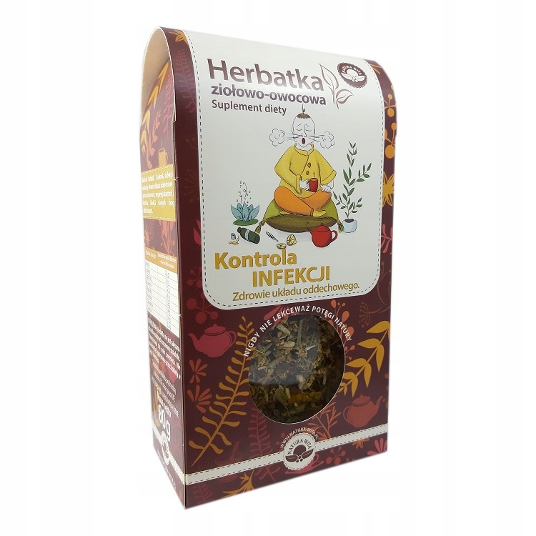 

Herbata ziołowa Kontrola Infekcji 80g