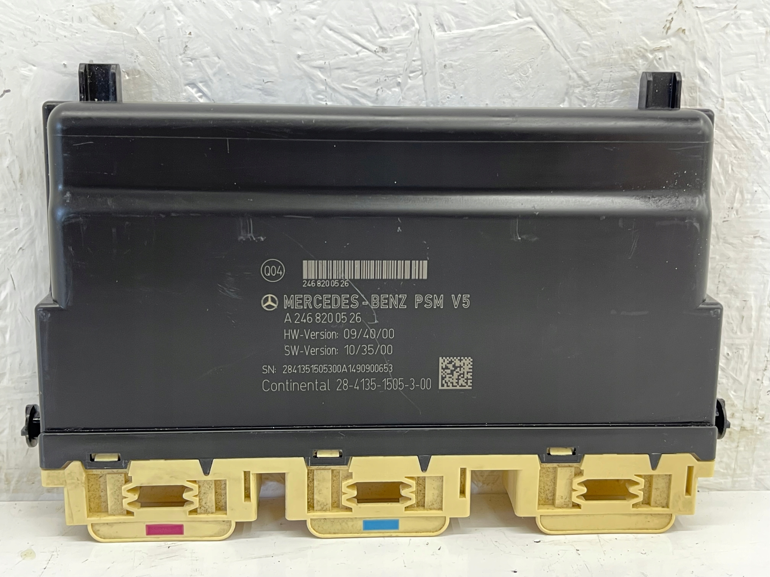 module control unit seat right front MERCEDES A-KLASA W176 A2468200526 12-18