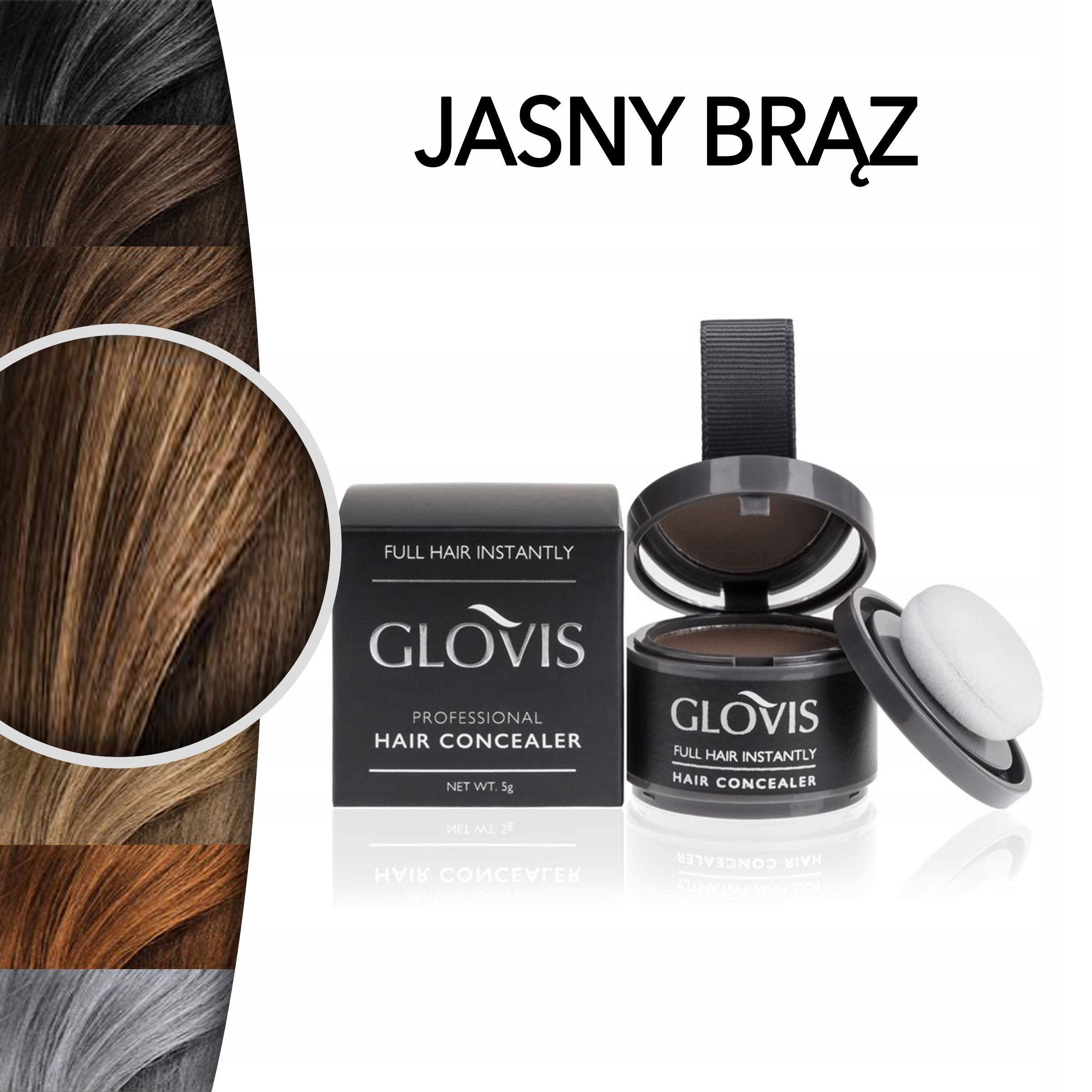 Concealer GLOVIS - Jasny Brąz - Light Brown