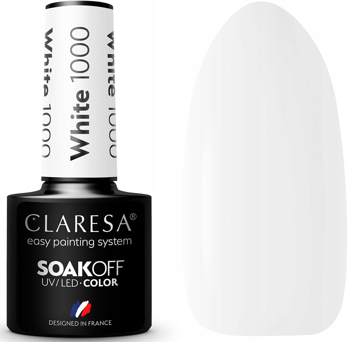 

Claresa Lakier Hybrydowy White 1000 Biały