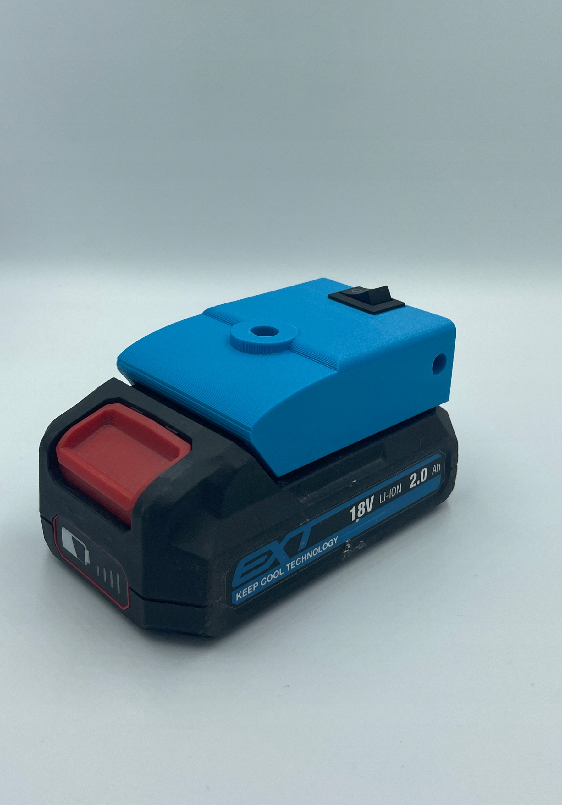 Adapter do baterii Erbauer EXT 18V WYŁĄCZNIK