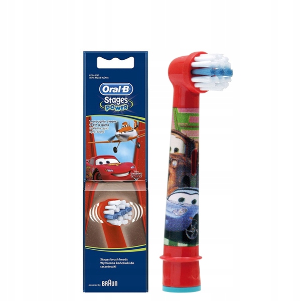 

1 x Końcówka Oral-b Dla Dzieci Stages Auta Cars
