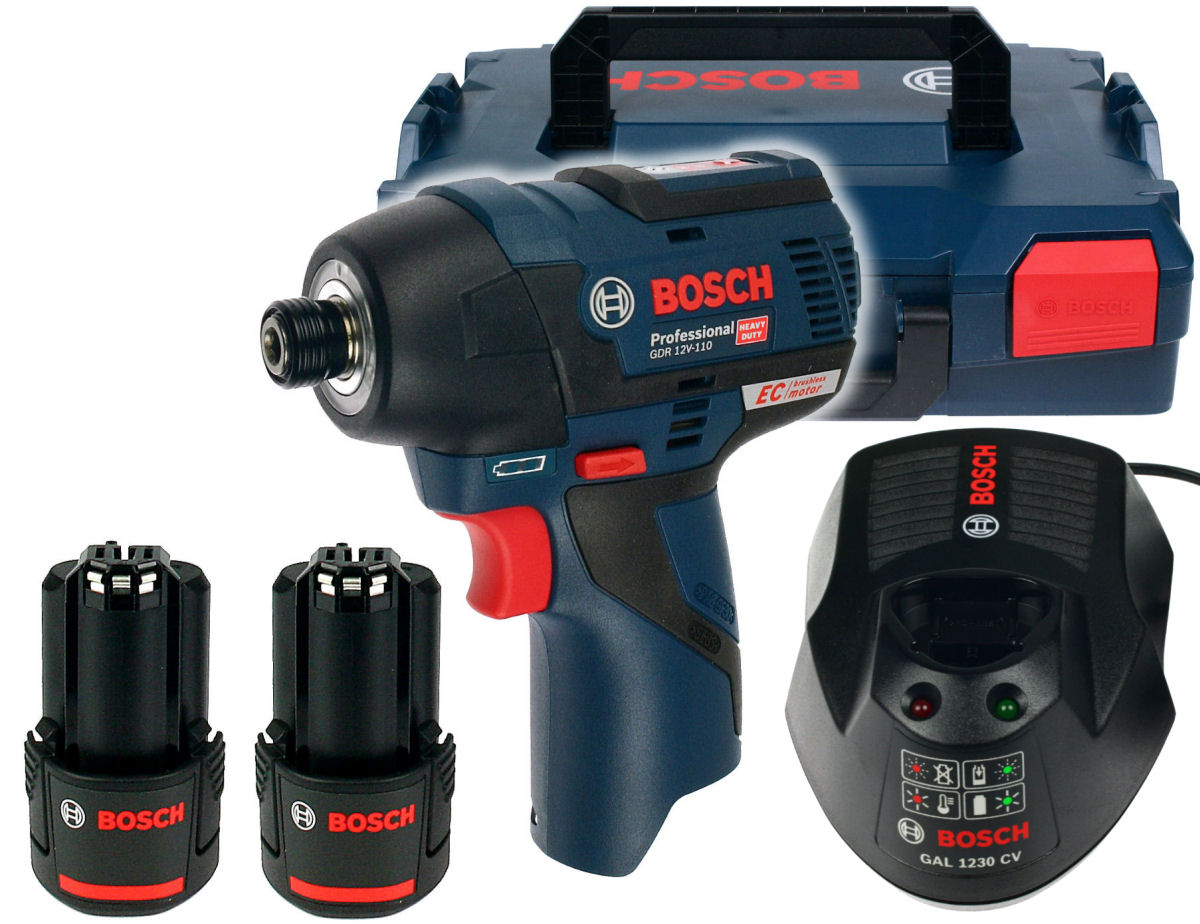 

Wkrętarka Udarowa 12V Gdr 12V-110 Bosch 2x3,0Ah
