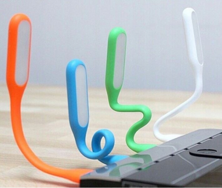 LAMPKA SILIKONOWA USB DO LAPTOPA LED MOCNA KOLORY Producent bez marki