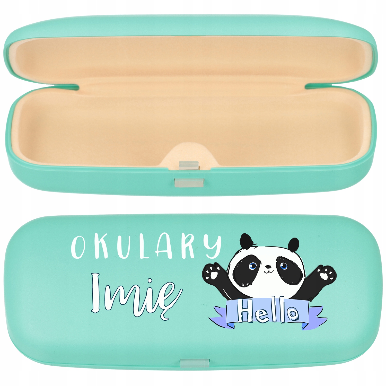 

Etui Miętowe Na Okulary Dzień Dziecka Imię