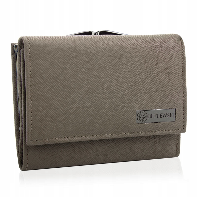 

Portfel damski skórzany mały portmonetka Betlewski