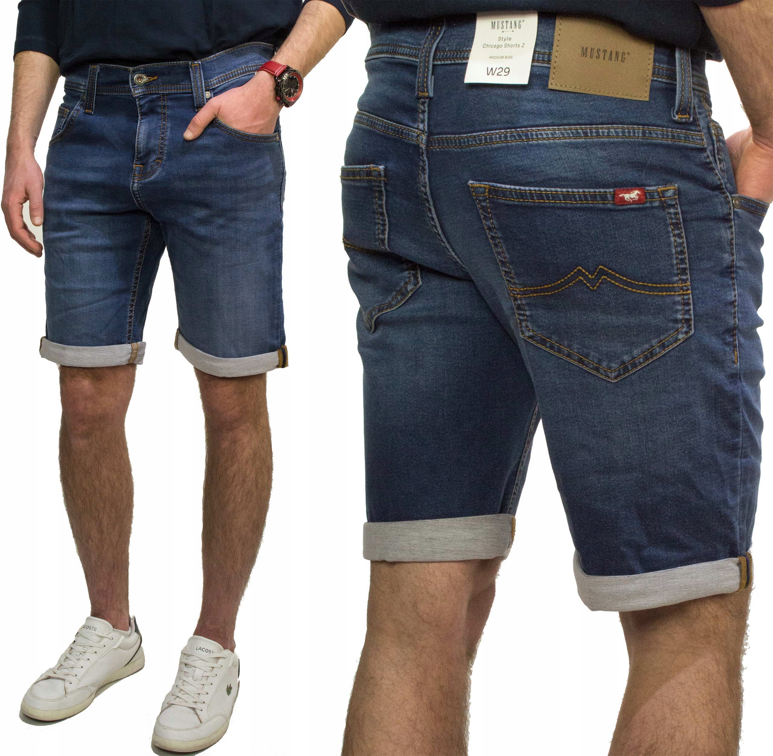 Mustang Chicago Shorts Z Ace 682 krátké kraťasy pánské džínové šortky W32